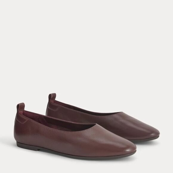Everlane The Day Glove in Burgundy, Size 7.5 - Picture 1 of 12